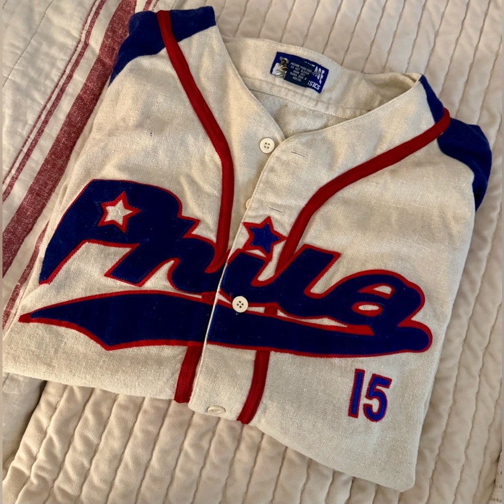 Philadelphia Baseball #15 Vintage Classic Baseball Jersey, Sz. XL
